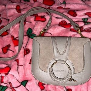 See by Chloe Gray Crossbody Bag NWOT
